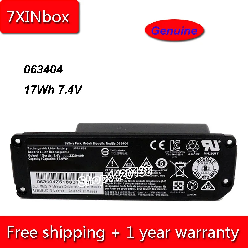 7XINbox 17Wh 2230 мА/ч 7 4 V 063404 061384 061385 061386 063287 Li-Ion Батарея для Soundlink Mini one Bluetooth Динамик I Series