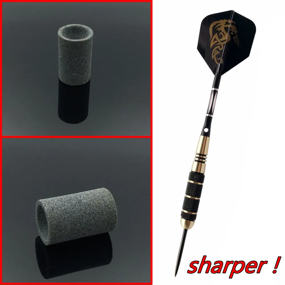 

Cavalier 1/3/5PCS Steel Tip Point Needle Sharpener Round Professional Darts Accessories Sand Stone Dart Sharpener