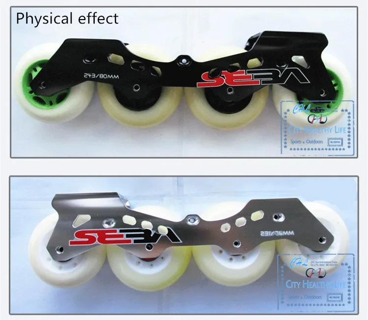 Роликовые коньки каркасная база для Powerslide ролики SEBA hv HL T IGOR KSJ WFSC слалом Фигурное катание рамы для коньков 231 мм 243 мм