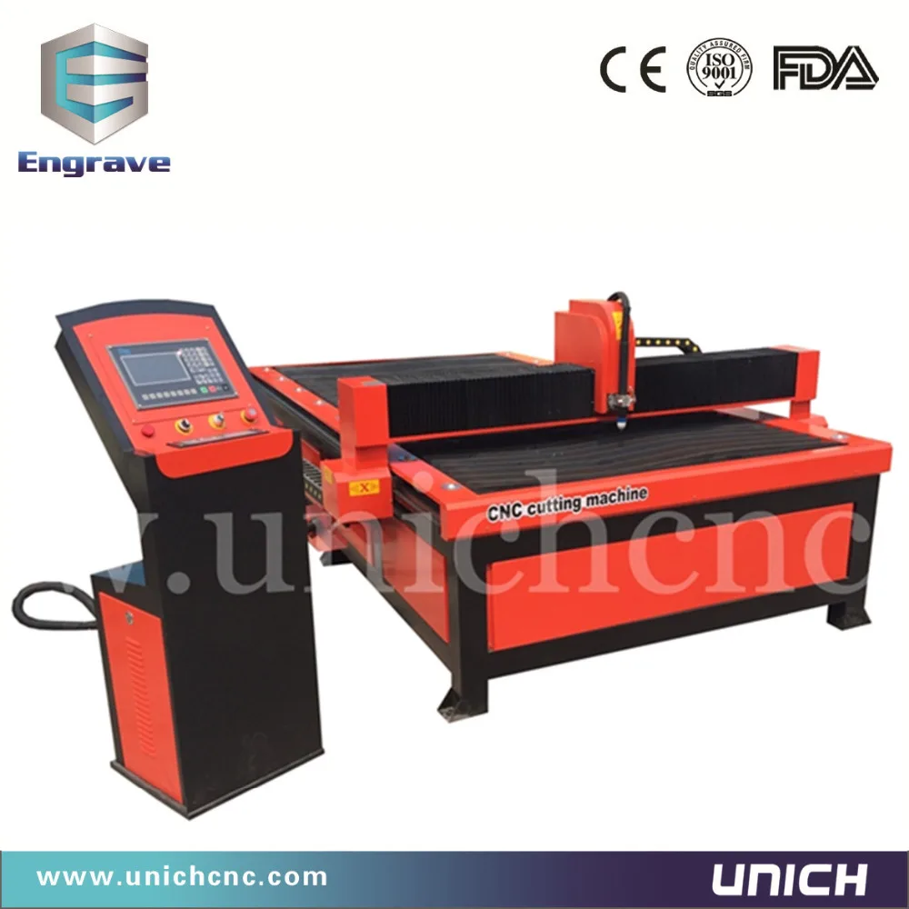 Jinan 1530 cnc plasma metal cutting machine/plasma cutting machine cnc