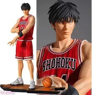 

2017 1PCS 23CM pvc Japanese anime figure slam dunk Rukawa Kaede action figure collectible model toys brinquedos