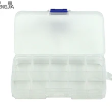HENGJIA 1 шт. жесткий пластик 24 Коробка рыбака с отсеками водонепроницаемый контейнер для хранения Чехол pesca рыболовные снасти аксессуары