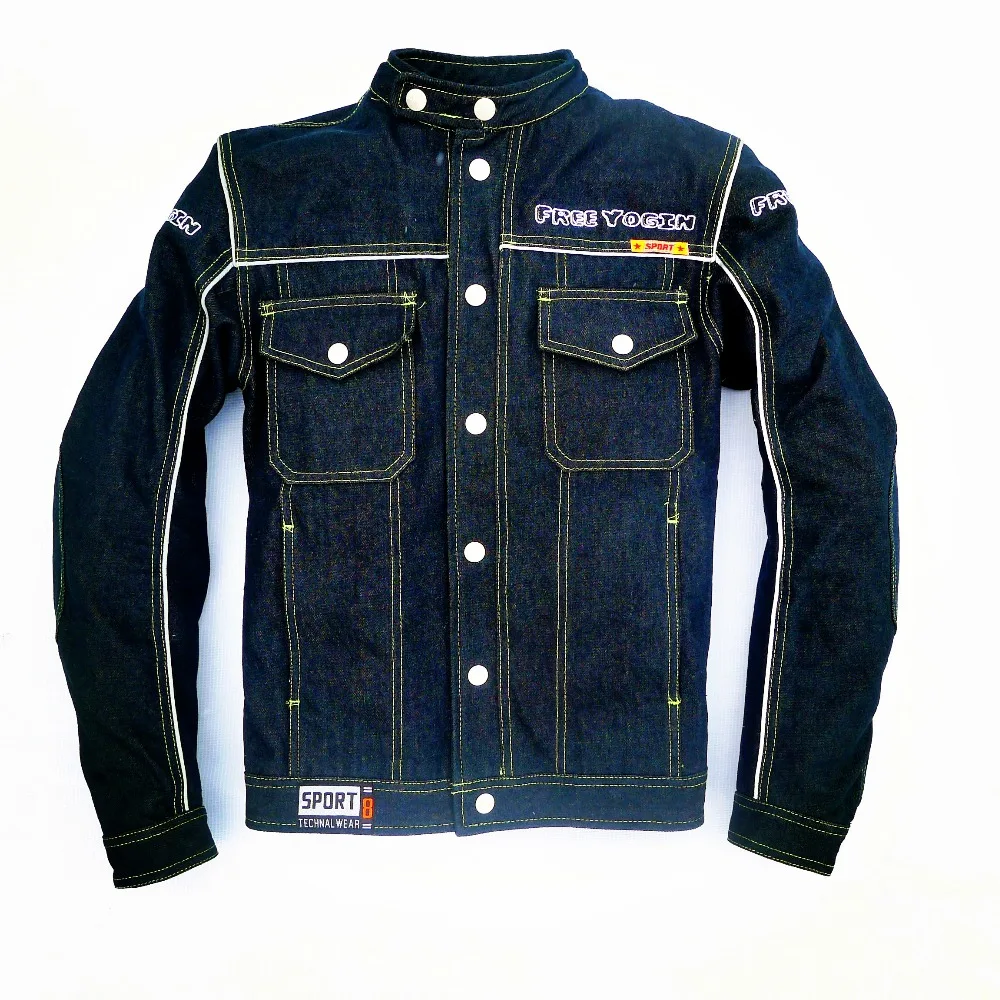 Free yogin New model cycling jackets ride service motorcycle jean