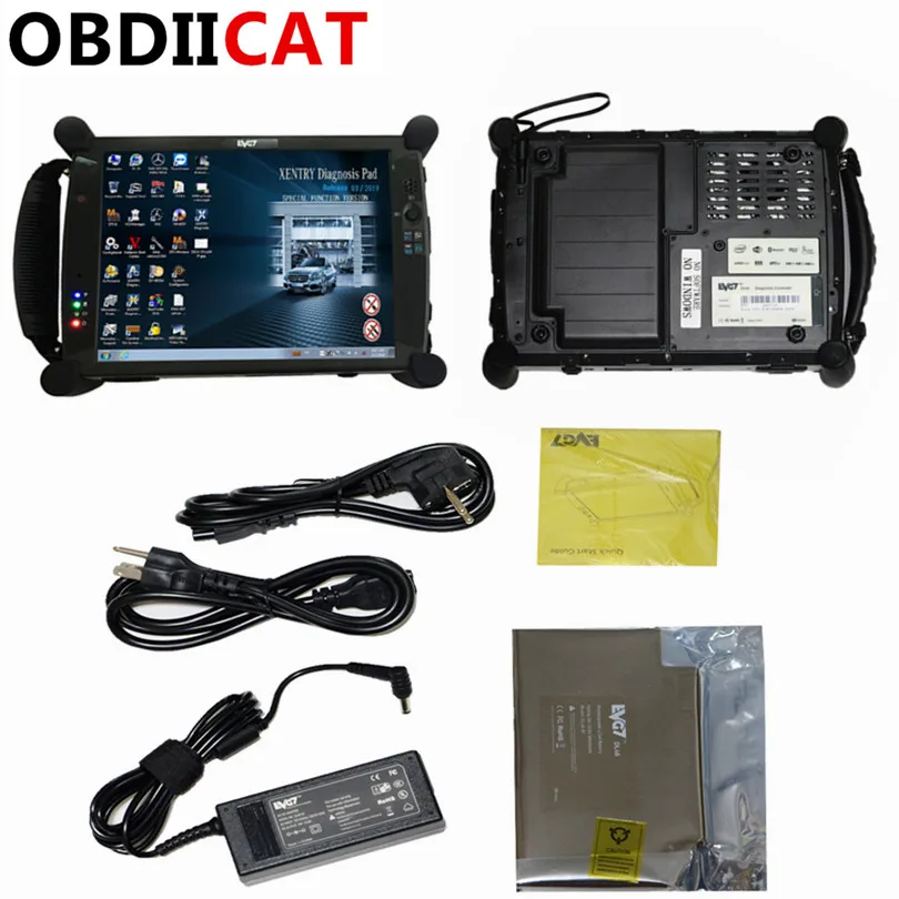 

New tablet PC with Best Quality EVG7 For OBDIICAT icom a2 With Software Installed Well DDR2GB 4GB 8GB ram Diagnostic Tool EVG 7