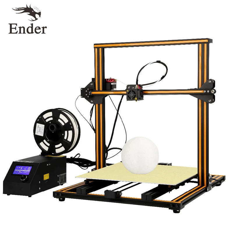 CR-10 S4 3D-принтеры DIY KIT Большой принт Размеры 400*400*400 мм двойной Z стержень, мониторинг волокон, сигнализация, продолжение печати Creality 3d