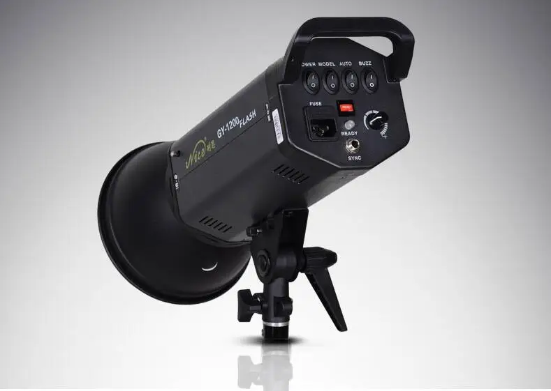 US $309.00 Nicefoto Studio Flash GY12001200WSGood Photography Studio Lighting For Photographer And Retail From Factory