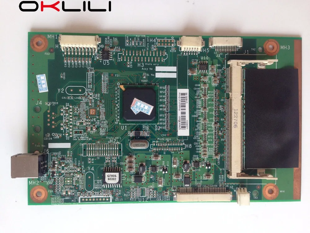 

Q7804-69003 Q7804-60001 FORMATTER PCA ASSY Formatter Board logic Main mother Board MainBoard for HP 2015 2015D P2015 P2015D