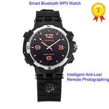 Новые Смарт bluetooth mp3 наручные часы phonewatch поддержка смарт-напоминания в виброрежиме интеллигентая(ый) Анти-потерянный для ios android