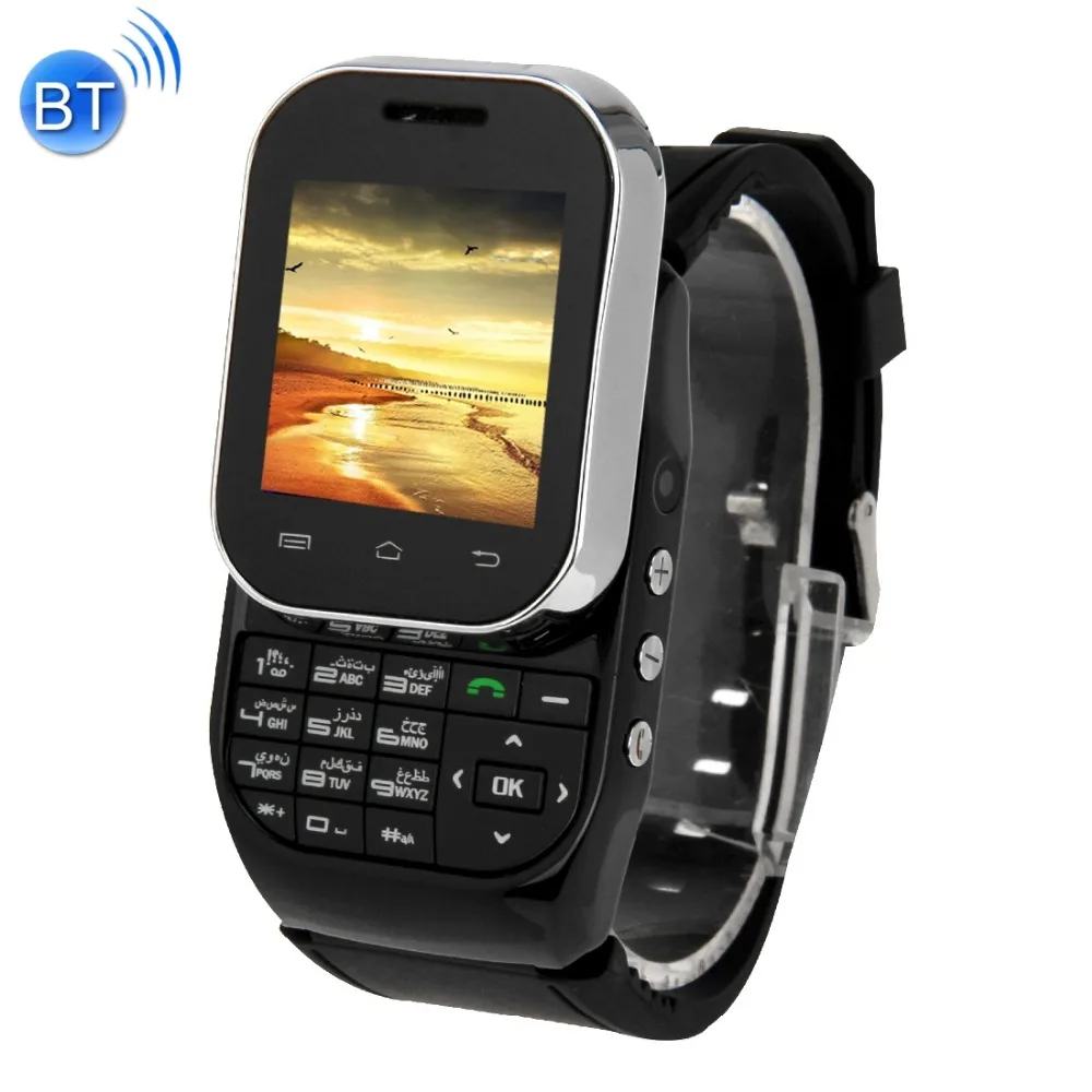 KEN XIN DA W1 Slide out Keyboard Smart Watch Phone QCIF Touch Screen Support Dual SIM