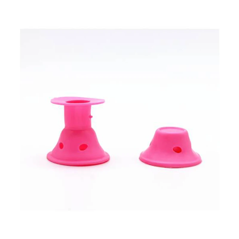 10pcs Soft Rubber Pink curls magic hair curlers Care Rollers Silicone hair curlers rollers No Heat Hair Styling curler Tool 10pcs Soft Rubber Pink curls magic hair curlers Care Rollers Silicone hair curlers rollers No Heat Hair Styling curler Tool