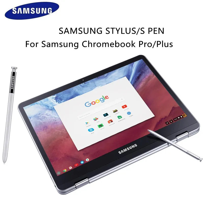 

Official Genuine Samsung Stylus Touch spen for Chromebook Plus Chromebook Pro Replaceme Stylus Touch Pen Black Silver Ultra-thin
