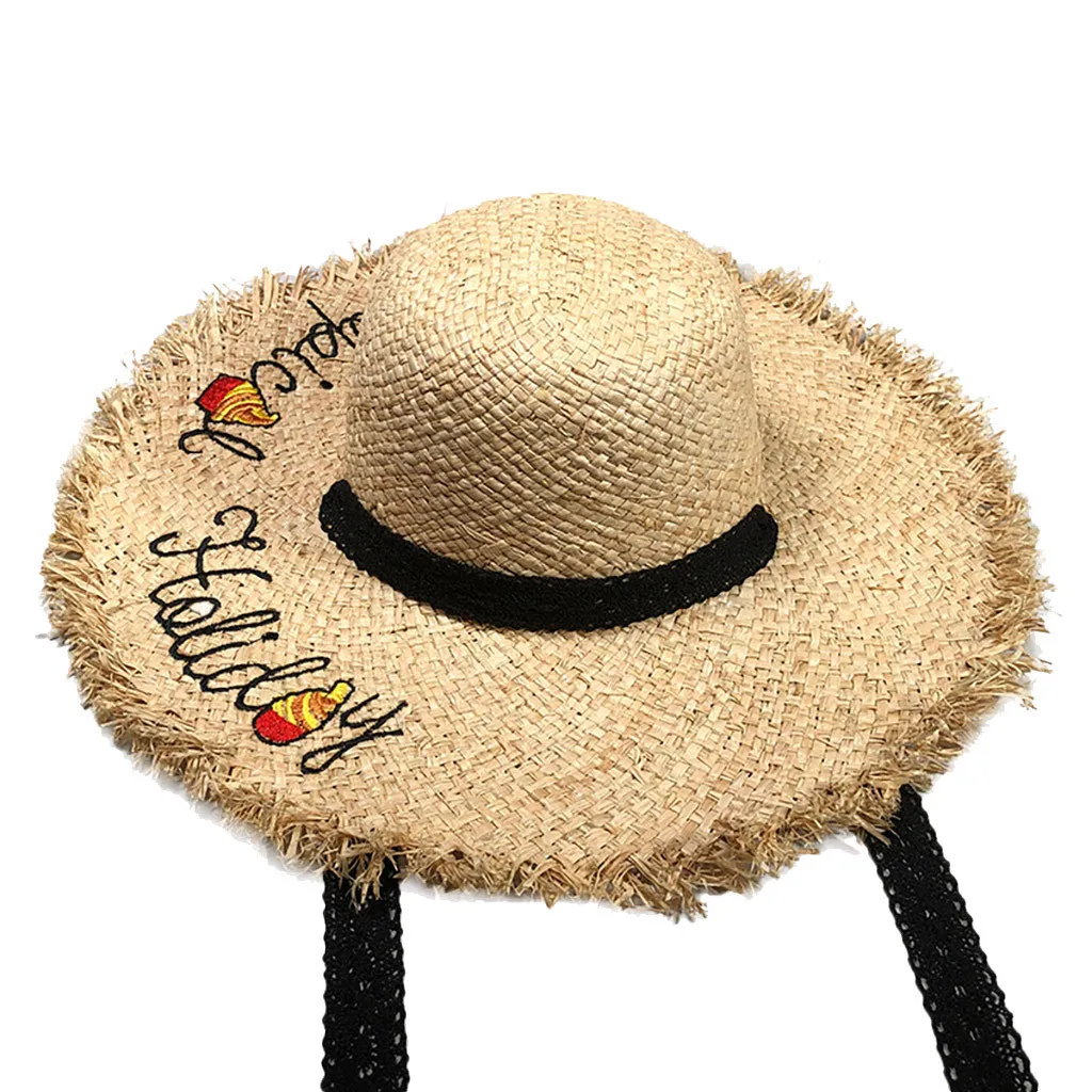 

feitong Adults Children's Cap Popular Style Breathable Sunhat Caps beach big brim hat casual summer cap Floppy Edge Sun Hat#Y35
