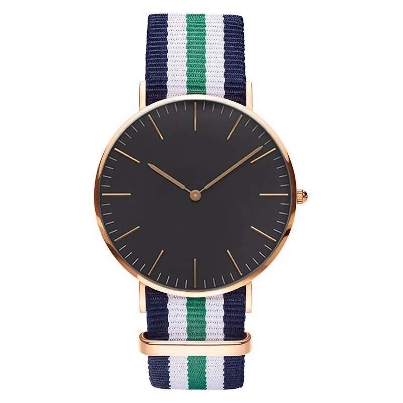 Супер простые женские часы модный нейлоновый ремень стиль дамские Drees часы Лидирующий бренд кварцевые наручные часы дропшиппинг часы унисекс