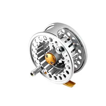 

2018 New 5/6 7/8 Ice Fly Fishing Reel Large Arbor 1:1 2+1BB Aluminium Fly Reel Wheel Hand-Cnanged Ice Fishing Tackle