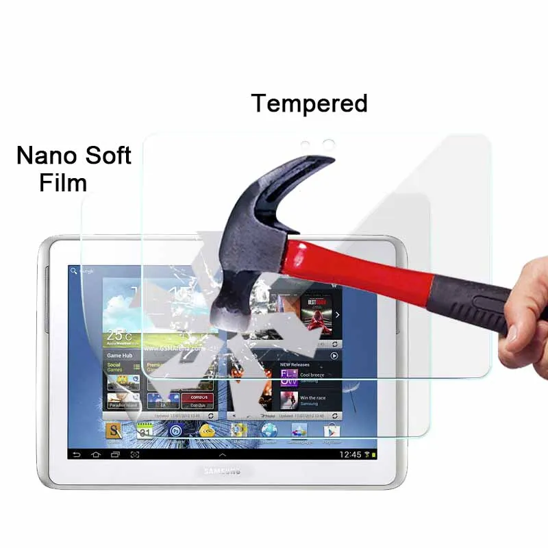 1 шт. Противоударная Защитная пленка для экрана Samsung Galaxy Note 10 N8000 N8010 &quotTAB