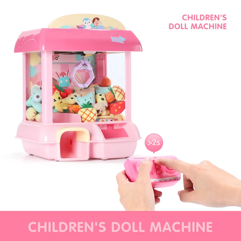 

Wireless Remote Control Clip Doll Grabber Arcade Game Machine Candy Grabber Doll Grabber Claw Machine Crane Machine Kids Toys