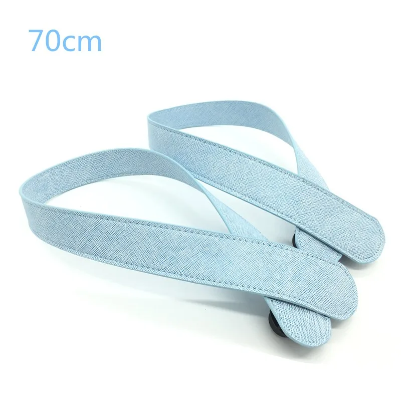 Blue flat handle