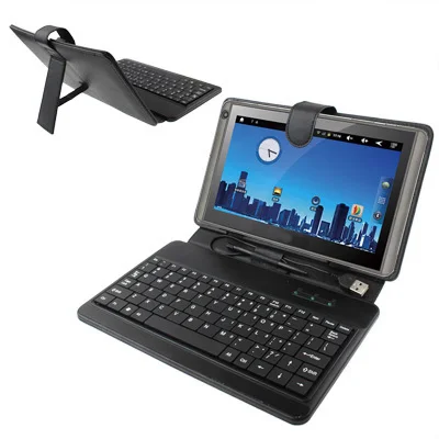 

Brand New 7 / 8 / 9.7 / 10 inch Universal Tablet PC Leather Case with USB Plastic Keyboard Dropshipping