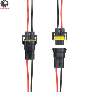 

2Set H11 H8 Adapter Female Male Connector Wiring Harness Socket Car Auto Wire Connector Cable Plug for Headlight Fog Light