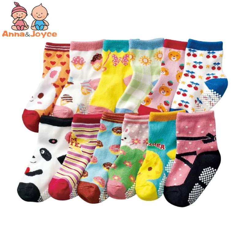 Meninos do Bebê cm para 1-3 Pares Lote Meias Criança Anti-slip Tamanho -- 15 Anos Htws0001 12 - 8 Meias Criança Anti-slip Meias Tamanho 12 -- 15 cm para 1-3 anos Htws0001