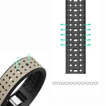 Замена браслет часы ремешок часы браслет ремень из натуральной кожаный TPU Пряжка из нержавеющей стали для Fitbit Alta HR трекер