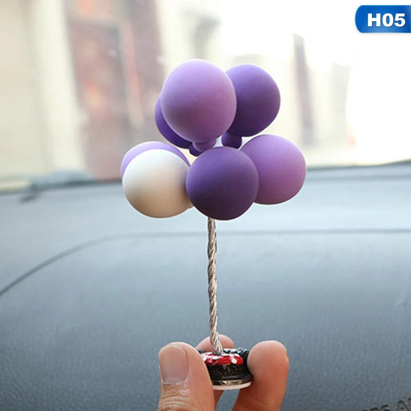 Новые креативные милые воздушные шары, украшение автомобиля, автомобильные аксессуары для интерьера, украшение, подарок на день рождения, настольные украшения
