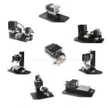 24W 8 in 1 Mini metal lathe machine Z8000M,DIY hand-held drilling and milling metal machine for school and family model teaching