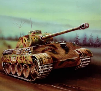 

Leopard Tank Command Vehicle PzKpfw V Leopard A 3D Paper Model