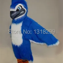 Маскот ожесточенный синий Джей маскарадный костюм на заказ Карнавальный Костюм-маскот