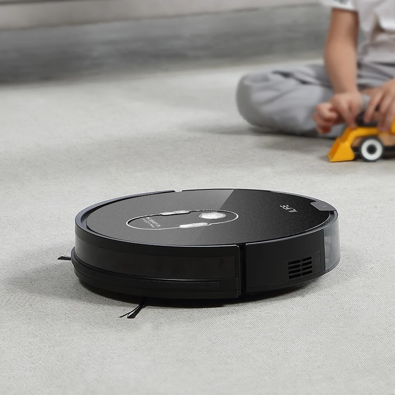 ILIFE A7 Roboter Staubsauger Smart APP Fernbedienung für Harte Boden und Dünnen Teppich Automatische Aufladen Schlanken Körper