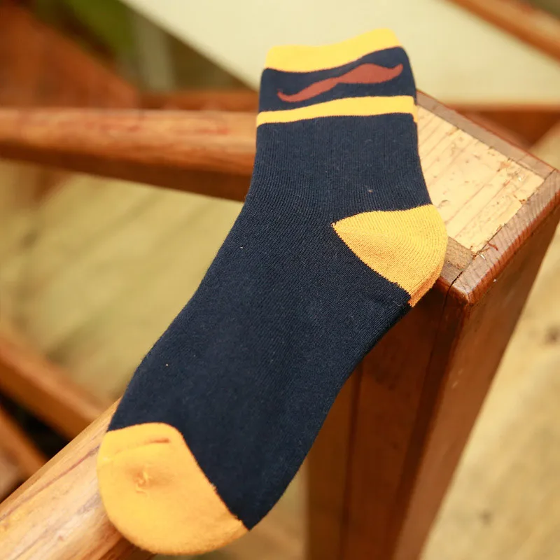 Толстые 3 пар/лот носки из мериносовой шерсти высококачественные мужские носки корейский стиль Брендовые повседневные смешные мужские носки зимние носки - Цвет: 2