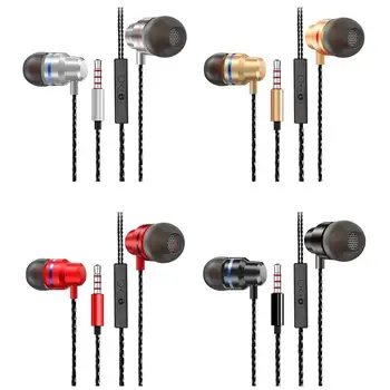 

S8 3.5mm Wire Control Subwoofer In-Ear Sport Earphone Music Headset Earbuds
