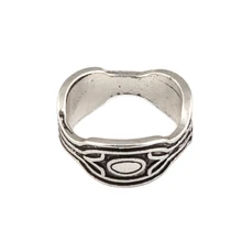 Caliente vengadores Infinity War negro anillos con Pantera rey Wakanda T'Challa Vintage anillos de plata para las mujeres de los hombres accesorios de la joyería