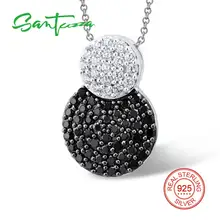 Santuzza, серебряные ожерелья, подвески для женщин, натуральный камень, подвеска, подходит для ожерелья, 925 пробы, серебро, горка, ожерелье, s подвеска