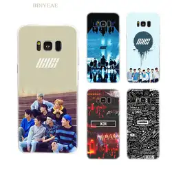 BINYEAE IKON Kpop Мягкие силиконовые ТПУ чехол для samsung S6 S7 S8 S9 S6 край S7 край S8 S9 плюс Примечание 8