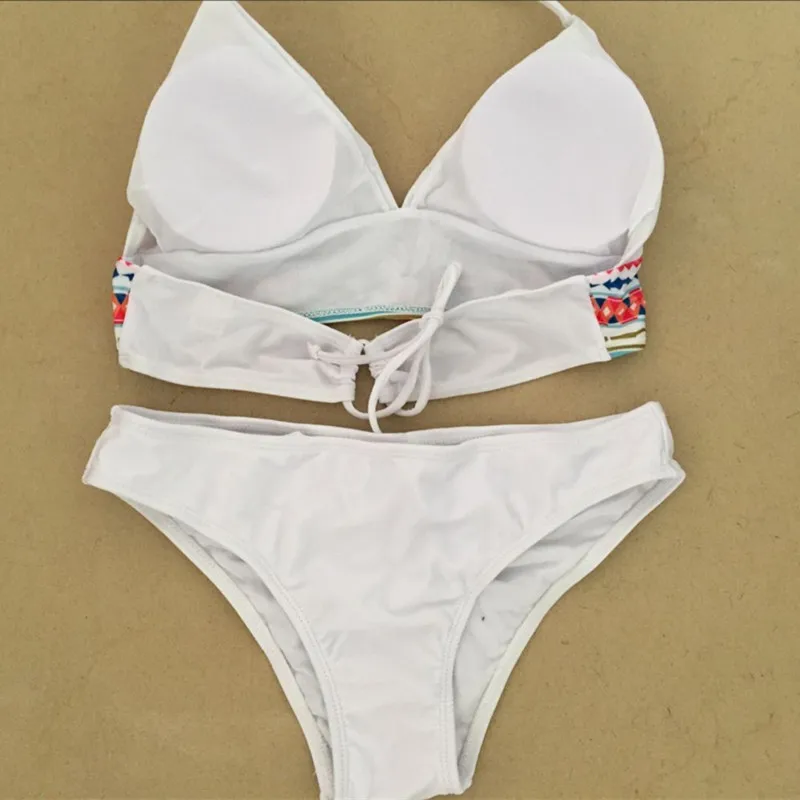 New push up bikinis set 2018 female two-pieces swimsuit flower ruffles tops bikini halter bathing suit scrunch bottoms swimwear HTB1bhnqNVXXXXbxapXXq6xXFXXXo - New push up bikinis set 2018 female two-pieces swimsuit flower ruffles tops bikini halter bathing suit scrunch bottoms swimwear