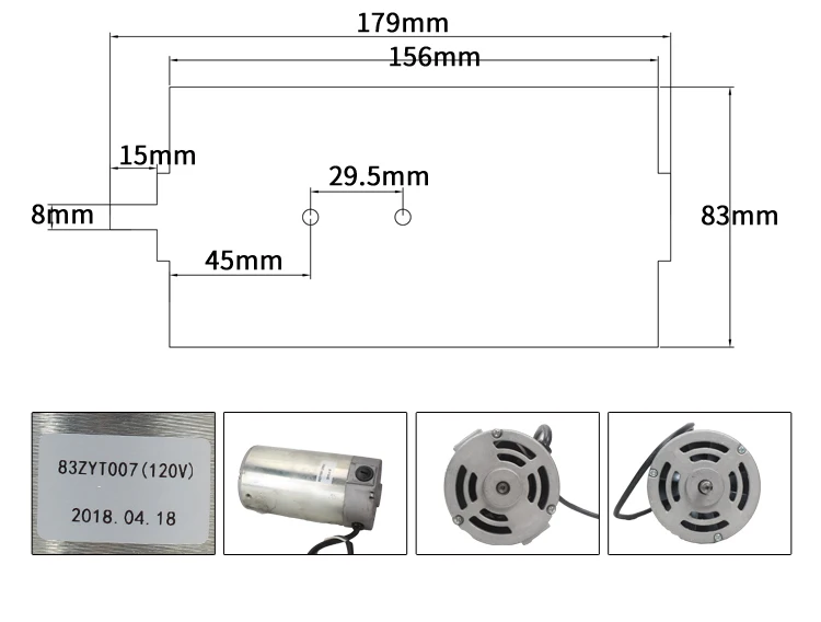 550 w& 400 w dc Мотор щетки 220 v& 110 v 83ZYT001/83ZYT002/83ZYT007 0618-150 мини токарный станок