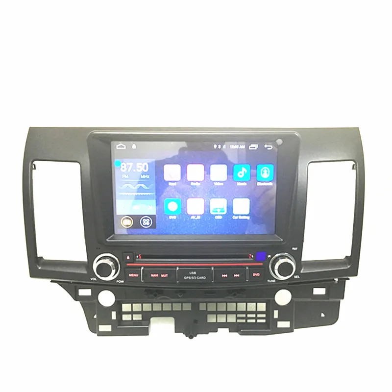 Discount Android 6.0 GPS Navi Radio for Mit subishi Lancer 2DIN headunit stereo Broswer Head Device free map head unit lancer EX EVO 3