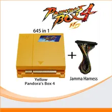 2016 новые продукты Пандора коробке 4 мульти аркадная игра печатной платы+ДЖАММА провода