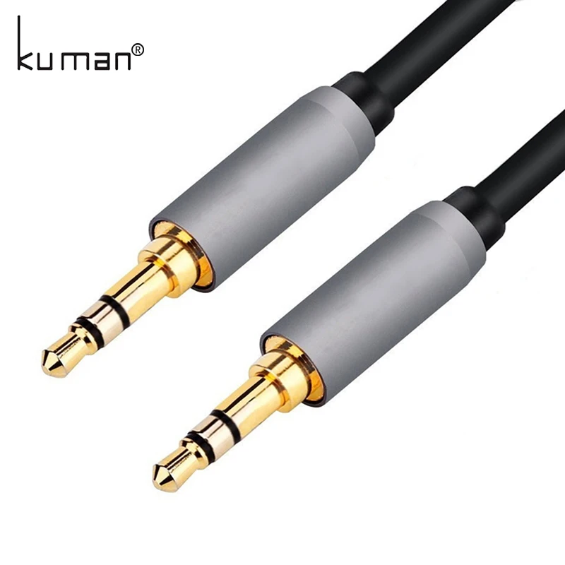 Kuman Headsets Adapter 3.5mm Change Bluetooth to Wired Adapter Cable