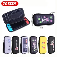 Yoteen nintendo сумка switch EVA Жесткий чехол с ручной полосой слот для карт NS защитный чехол кабель аксессуары сумка