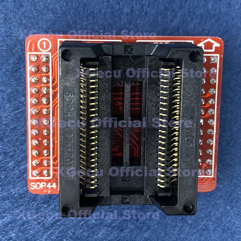 

SOP44 ZIF socket adapter for XGecu TL866A TL866CS TL866II Plus Universal Programmer no including TSOP48/SOP44 2-in-1 base board