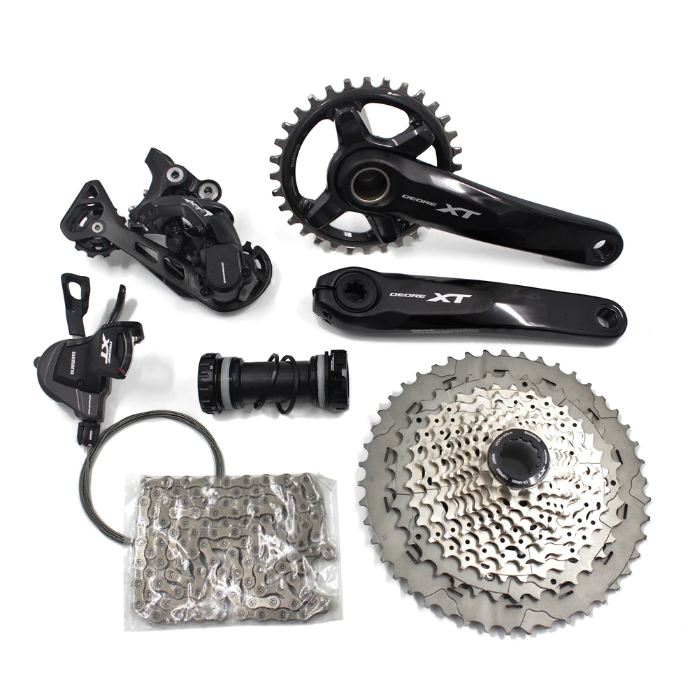 Shimano Deore XT M8000 передачи указано группа 11 скоростных GS переключатель 1x11 40/42/46 t 165/170/175