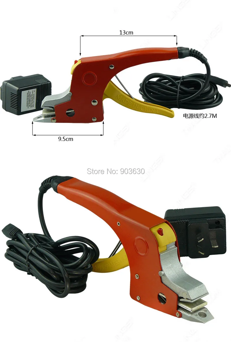 One Set Electric Welding Strapping Heating Tool Manual Seal Strapper Banding Handy Strip Tightener Tensioner Machine 220V/110V