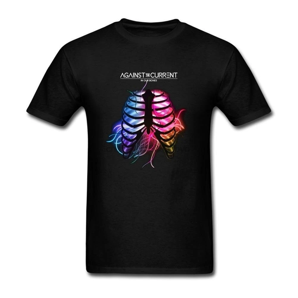 

Against the Current In Our Bones DIY Cotton Short Sleeve Mens T Shirt
