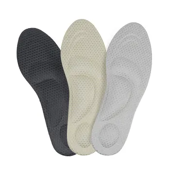 

Flat Foot Orthopedic Insoles For Shoes Women High Heel Arch Support Shock Absorbing Men Shoe Insole Sole Pad Inserts Cushion 4D