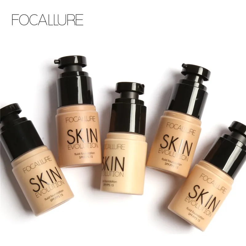 FOCALLURE Moisturizer Face Makeup Base Face Liquid Foundation BB Cream