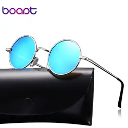 [Boapt] Винтаж унисекс Очки Брендовая Дизайнерская обувь поляризационные зеркальное покрытие Для женщин Солнцезащитные очки для женщин