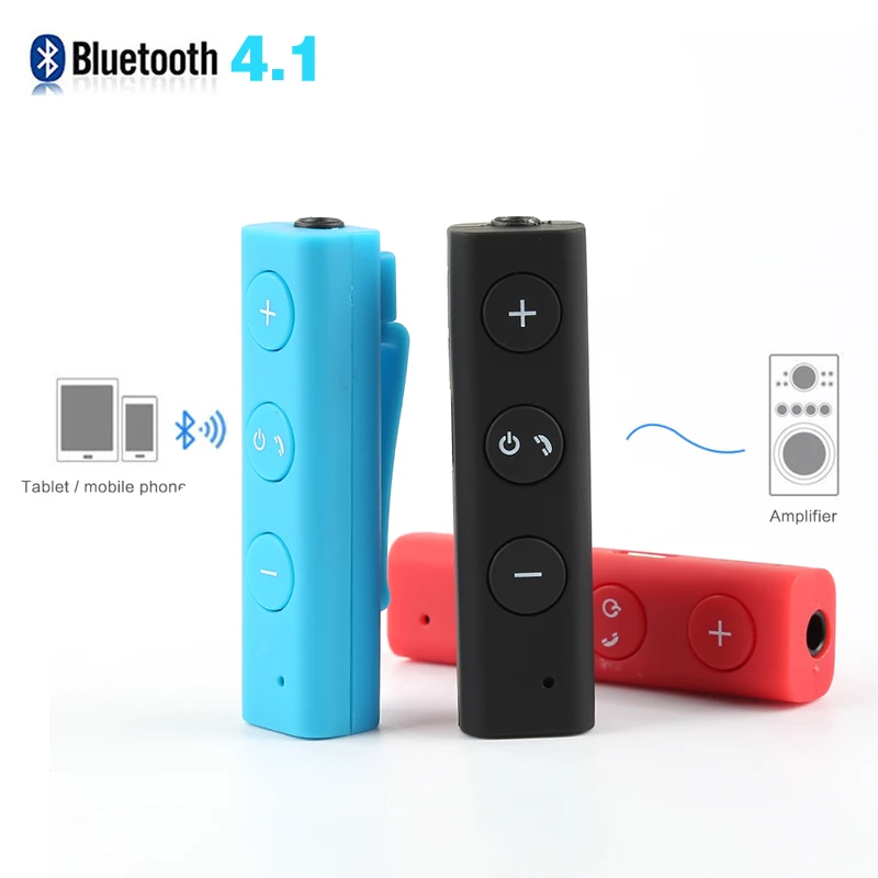 

Wireless Bluetooth Earphone Aux Audio Receiver Headphones Adapter Bluetooth Headset Handsfree Kit 3.5mm jack Aux Music Receiver