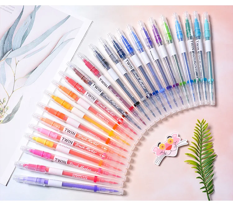 Мягкая кисть, карандаш, водостойкая ручка, ручка, цветные художественные маркеры, ручки для каллиграфии, канцелярский комплект, принадлежности для живописи